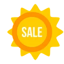 Free Sale Sticker Offer Icon