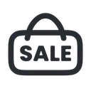 Free Sale Ecommerce Market Icon