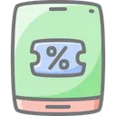 Free Discount Coupon Awesome Lineal Icon Icon