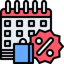 Free Sale Month  Icon