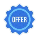 Free Sale Offer Sticker Icon