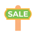 Free Sale Tag Banner Sales Marketing Icon