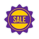 Free Sale Tag Label Icon
