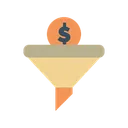 Free Sales Funnel Funnel Filter Icon