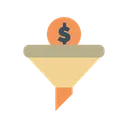 Free Sales Funnel Funnel Filter Icon