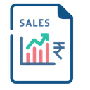 Free Sales Growth Finance Icon