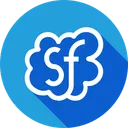 Free Salesforce Servidor Nube Icono