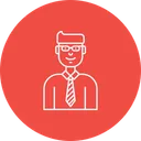 Free Salesman Business Dealer Icon