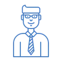 Free Salesman Business Dealer Icon