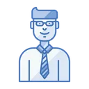 Free Salesman Business Dealer Icon