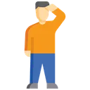 Free Salute Indian Man Man Icon