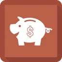 Free Piggy Banca Risparmio Icon