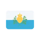 Free Sam Marino Flag Country Icon