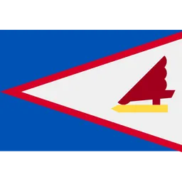 Free Samoa Americana Flag Icono