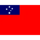 Free Samoa Bandeira Pais Ícone