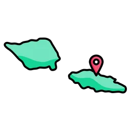 Free Samoa map  Icon