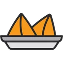 Free Samosa Fast Food Junk Food Icon