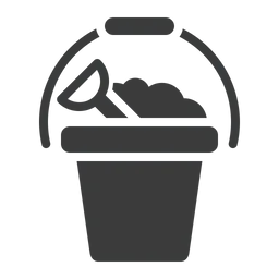 Free Sand bucket  Icon