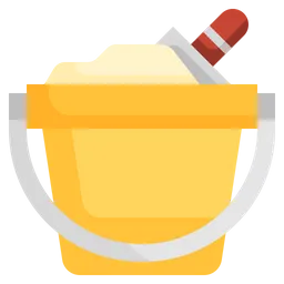 Free Sand Bucket  Icon