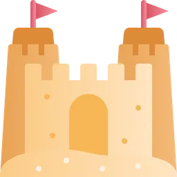 Free Sand Castle  Icon