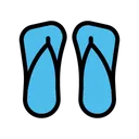 Free Sandals Flipflop Slippers Icon