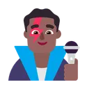 Free Sanger Flach Mitteldunkel Symbol