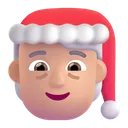 Free Claus Color Medio Claro Icono