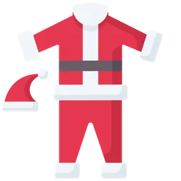 Free Santa costume  Icon