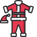 Free Santa Costume Dress Clothing Icon