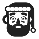 Free Claus High Contrast Icon