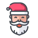 Free Santa Santaclaus Santa Face Icon