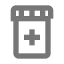 Free Sante Medecine Bouteille Icône