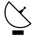 Free Satellitenschussel Symbol