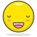 Free Satisfecho Sonrisa Feliz Icon