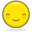 Free Satisfied Happy Face Icon