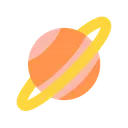 Free Planeta Plano Ícone
