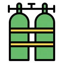 Free Sauerstofftank  Symbol