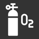 Free Sauerstofftank  Symbol