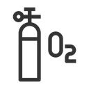 Free Sauerstofftank  Symbol