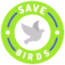 Free Copie Du Plan De Travail Sauver Les Oiseaux Logo Icône