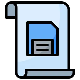 Free Save File  Icon