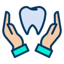 Free Teeth Care Dental Care Protect Icon