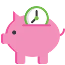 Free Save time  Icon