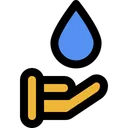 Free Drop Natural Mineral Icon