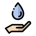 Free Save Water Water Ecology Icon