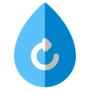 Free Save Water Water Recycle Icon
