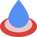 Free Liquid Droplet Mineral Icon