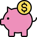 Free Savings Piggy Banking Banking Icon