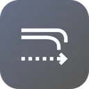 Free Scale Scaling Stroke Icon