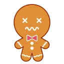 Free Face Gingerbread Mood Icon